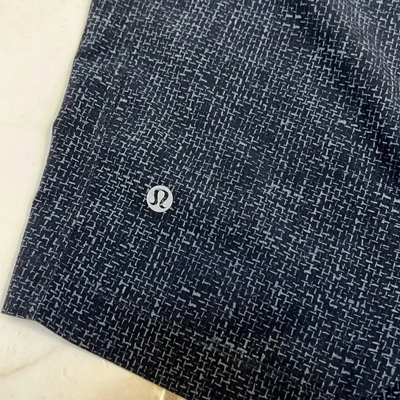 Lululemon Navy & Black Athletic Shorts - Picture 2 of 3